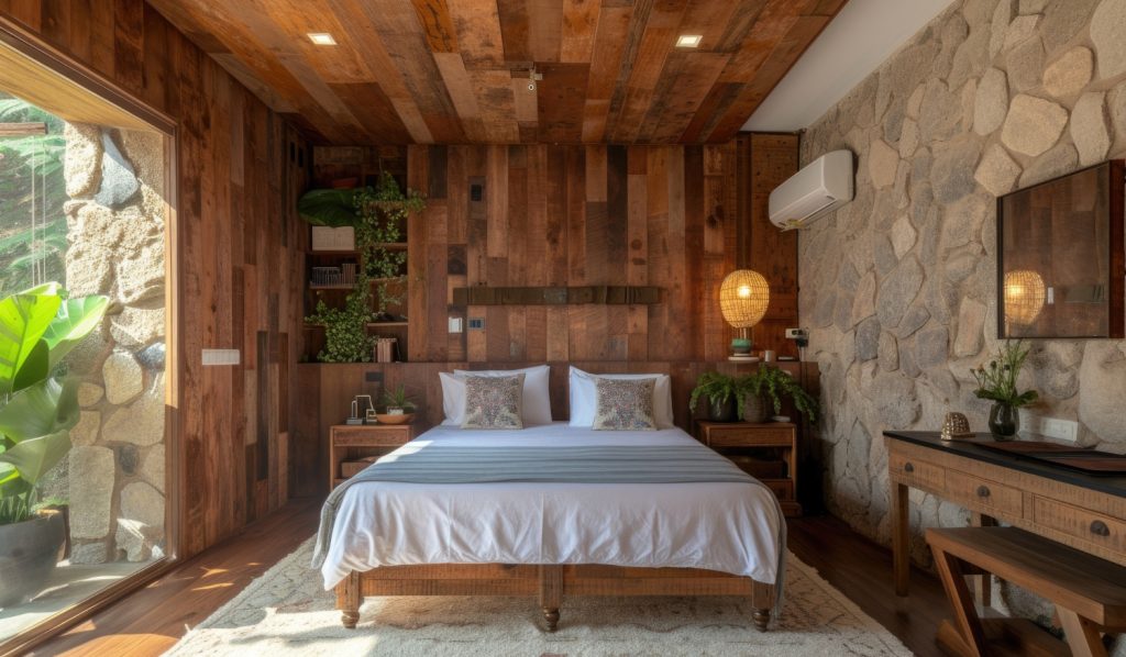 Otantik Tasarımlı El Yapımı Bali Decor Yatak Başlığı.